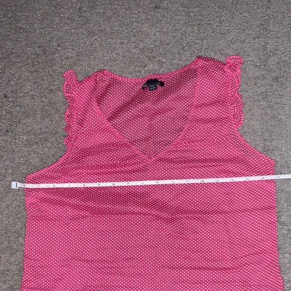 GAP Pink Ruffle Sleeve Blouse - Picture 6 of 6